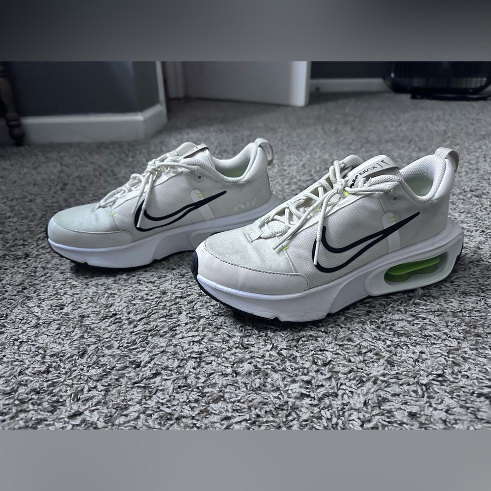 Cream, Nike Air Max Interlock shoes, Size 10
